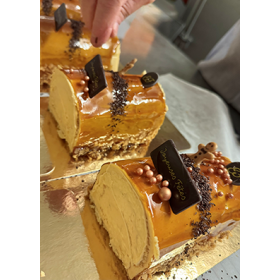 La bûche roulée, crème au beurre à l'ancienne pour 4 pers