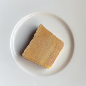 Foie gras de canard cuit en terrine et non bardé - 100g - En tranche