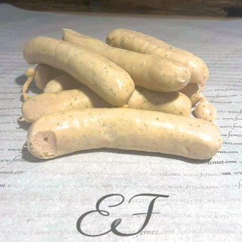 Notre boudin blanc maison des fêtes - 100g